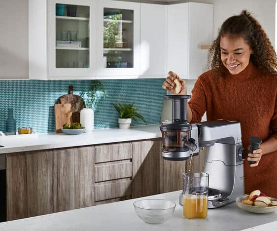 Kenwood Saftpresse-Aufsatz KAX720PL – für Chef, kMix, Cooking Chef (z. B. KMX754, KVC3100, KCC9040)