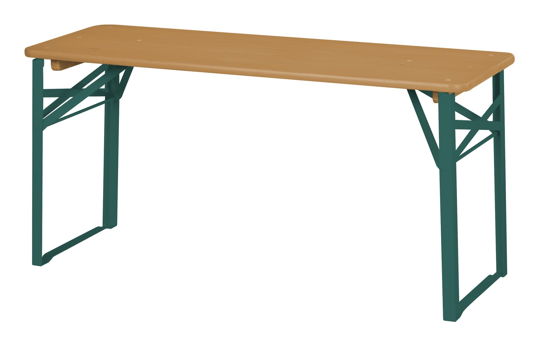 Roba Bistro-Set 3-teilig – Grün, Holz – Metall, Holz – Tisch 109 × 40 × 52 cm – klappbarer Tisch