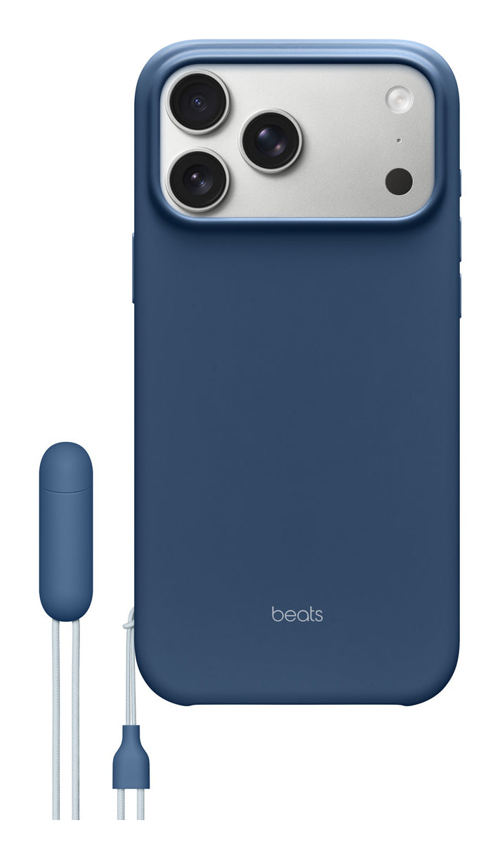Apple Backcover – für Apple iPhone 17 Pro Max – blau – PC – mit Kordel, mit Ständer