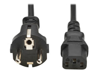 Eaton Netzkabel, IEC C13 auf Schuko, 250 V, 1 m, Schwarz