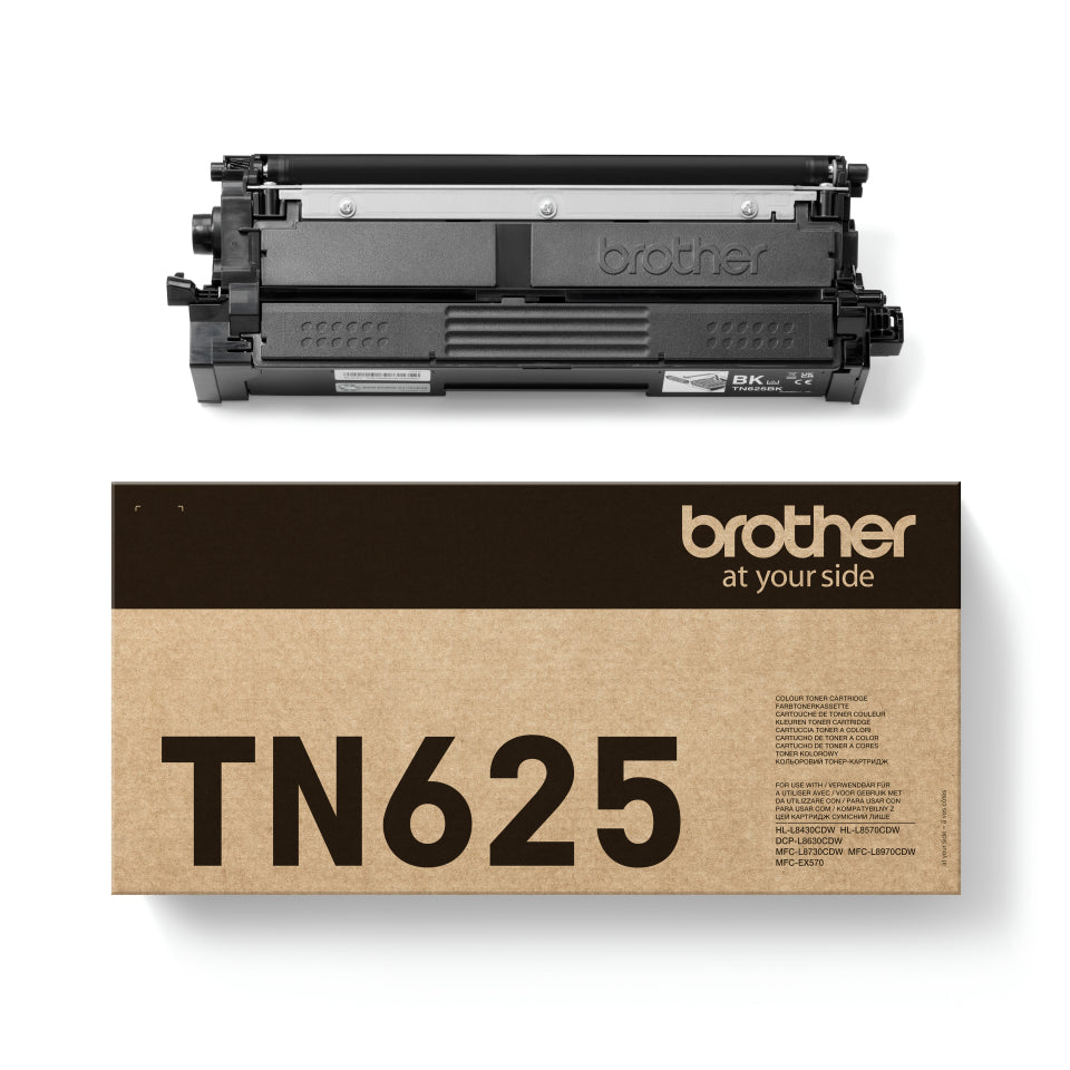Brother TN-625BK Schwarz Toner – Original – 3'000 Seiten – für Brother HL-L8430CDW/HL-L8570CDW u. a.