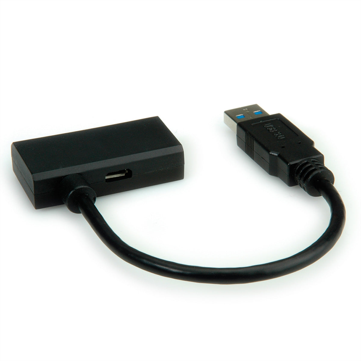 ROLINE USB-A zu SATA Adapter – SATA 6,0 Gbit/s (SATA III), USB 3.2 Gen 1 (5 Gbit/s), für 2,5" SATA HDD/SSD