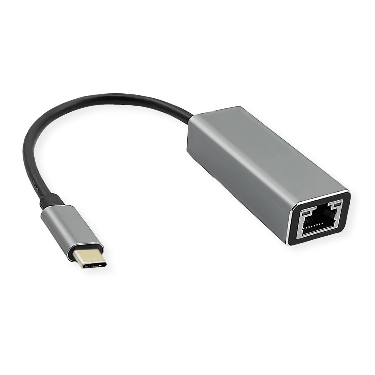 ROLINE Netzwerkadapter USB-C zu RJ-45 – 5 Gbit/s Ethernet, USB 3.2 Gen 1