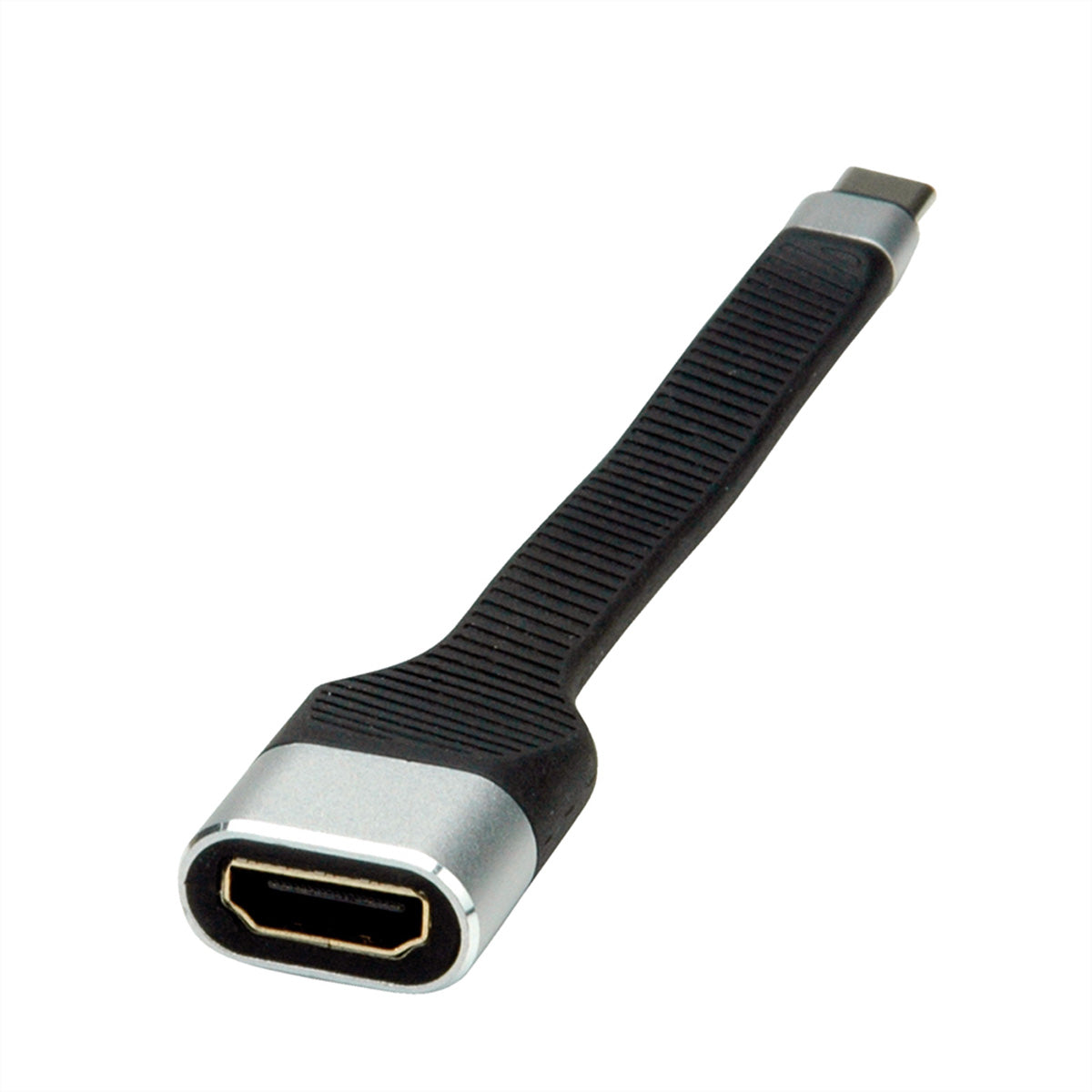 ROLINE USB-C zu HDMI Adapter – 4K (3840 × 2160) @ 60 Hz, 0,13 m – für Geräte mit USB-C (DP Alt Mode)