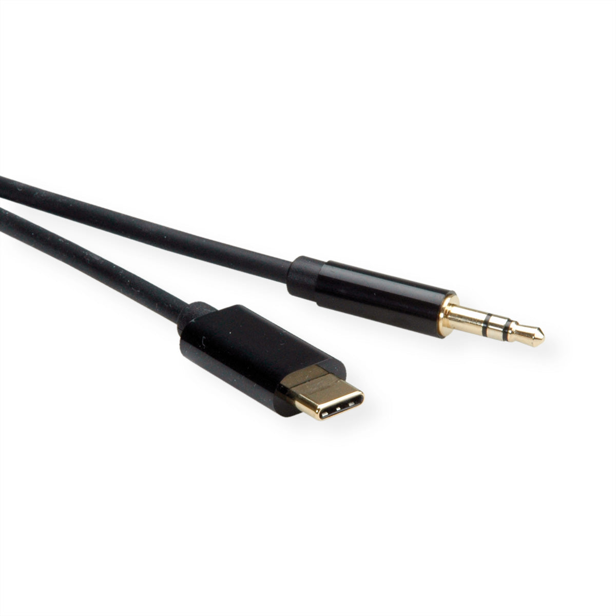 ROLINE USB-C zu 3,5 mm Kabel – 3 m, 3-polig Stereo, für Geräte mit USB-C ohne 3,5 mm Buchse