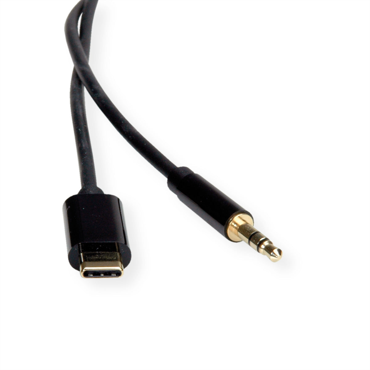 ROLINE USB-C zu 3,5 mm Kabel – 3 m, 3-polig Stereo, für Geräte mit USB-C ohne 3,5 mm Buchse