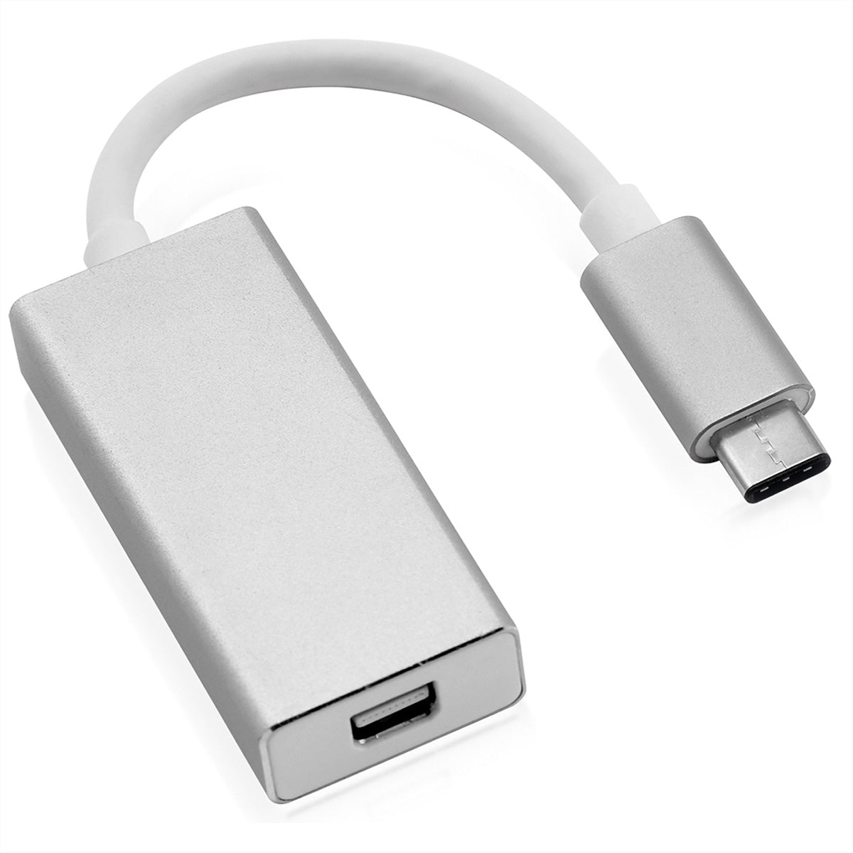ROLINE USB-C zu Mini DisplayPort Adapter – 4K (3840 × 2160) @ 60 Hz, 0,1 m, DP 1.2 – für USB-C (DP Alt Mode)