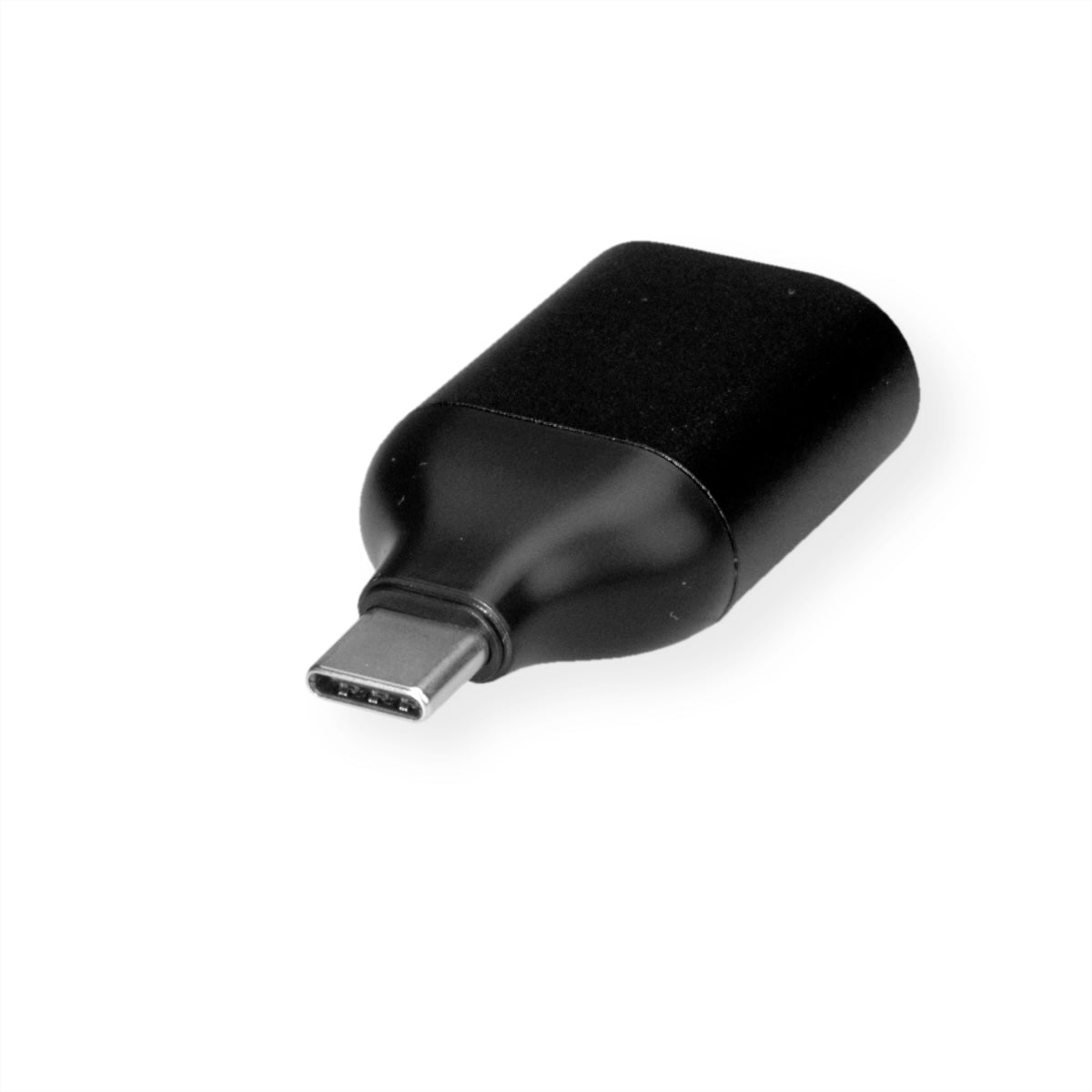 ROLINE USB-C zu VGA Adapter – 1920 × 1080 @ 60 Hz, USB 3.2 Gen 1, Schwarz