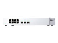 QNAP QSW-308S – Unmanaged Switch – 8× 1G, 3× SFP+, Desktop