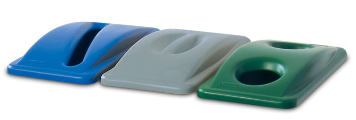 Rubbermaid Ersatzdeckel – für Slim Jim FG3540, FG3541 – Grau