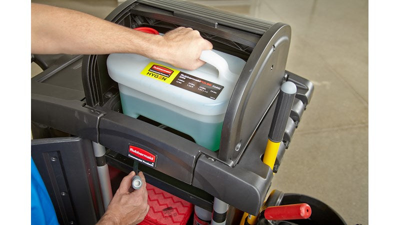 Rubbermaid Nachfüllbehälter – 7,5 l – Kunststoff – Orange – für Pulse Caddy – 35,9 × 22,2 × 27,3 cm