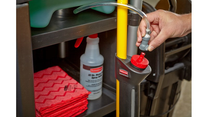 Rubbermaid Nachfüllbehälter – 7,5 l – Kunststoff – Orange – für Pulse Caddy – 35,9 × 22,2 × 27,3 cm