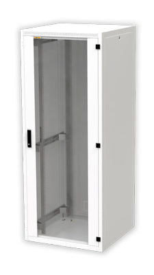 Conteg iSEVEN RI7 – 19" Netzwerkschrank 42U, IP30, abschliessbar, 800 × 1000 × 1978 mm, lichtgrau