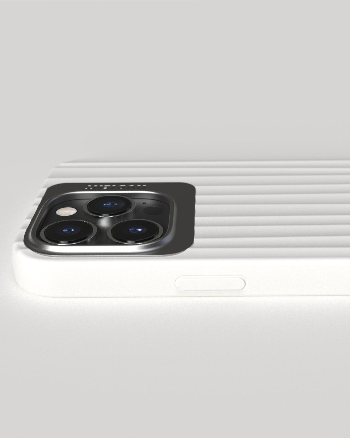 Nudient – Backcover – für Apple iPhone 16 Pro Max – weiss – MagSafe-kompatibel