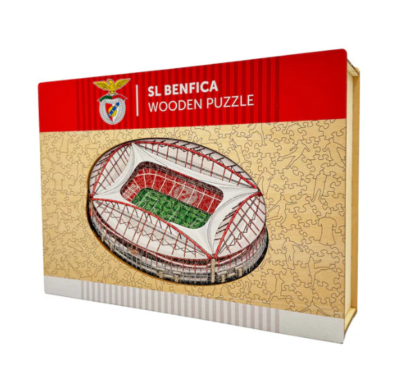 Iconic Puzzles SL Benfica Stadion – Logikspiel, 1 Spieler, ab 10 Jahren, mehrsprachig