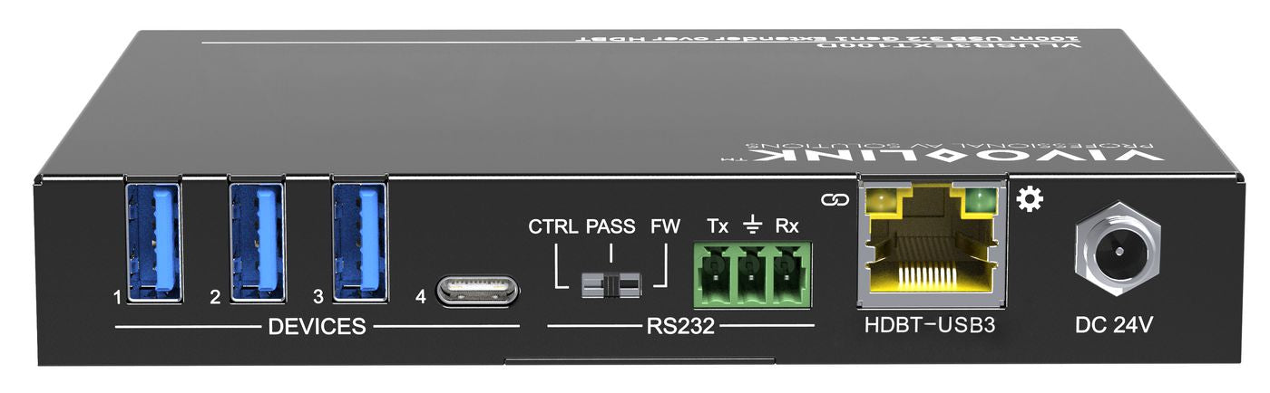Vivolink USB 3.2 Gen 1 Extender über HDBaseT, bis 100 m