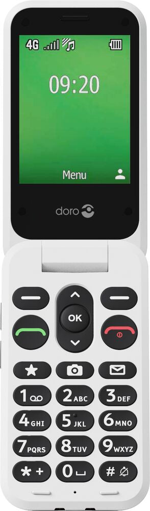 Doro Leva E22 – 2,8" – Rot/Weiss