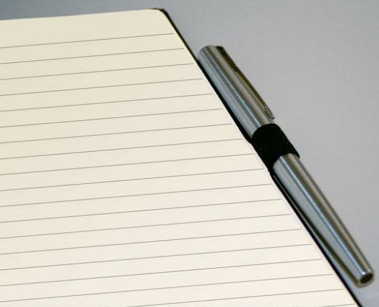 Sigel Notizbuch Conceptum, 108 × 151 mm, liniert, Fadenheftung, 194 Seiten, 80 g/m² – schwarz
