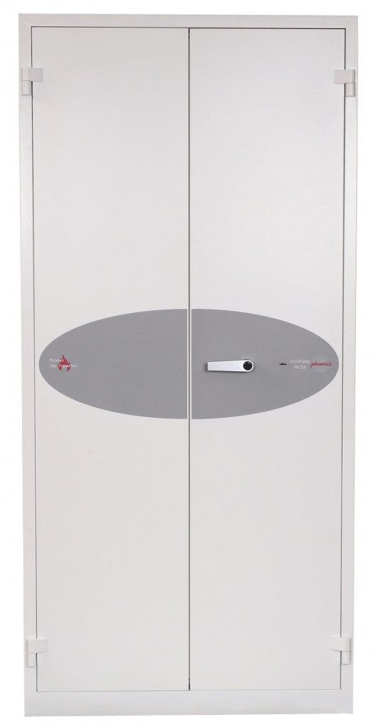 Phoenix Safe Co. Phoenix Sicherheitsschrank FS1513K – Schlüsselschloss – 615 l – Feuerschutz 30 min – Grau