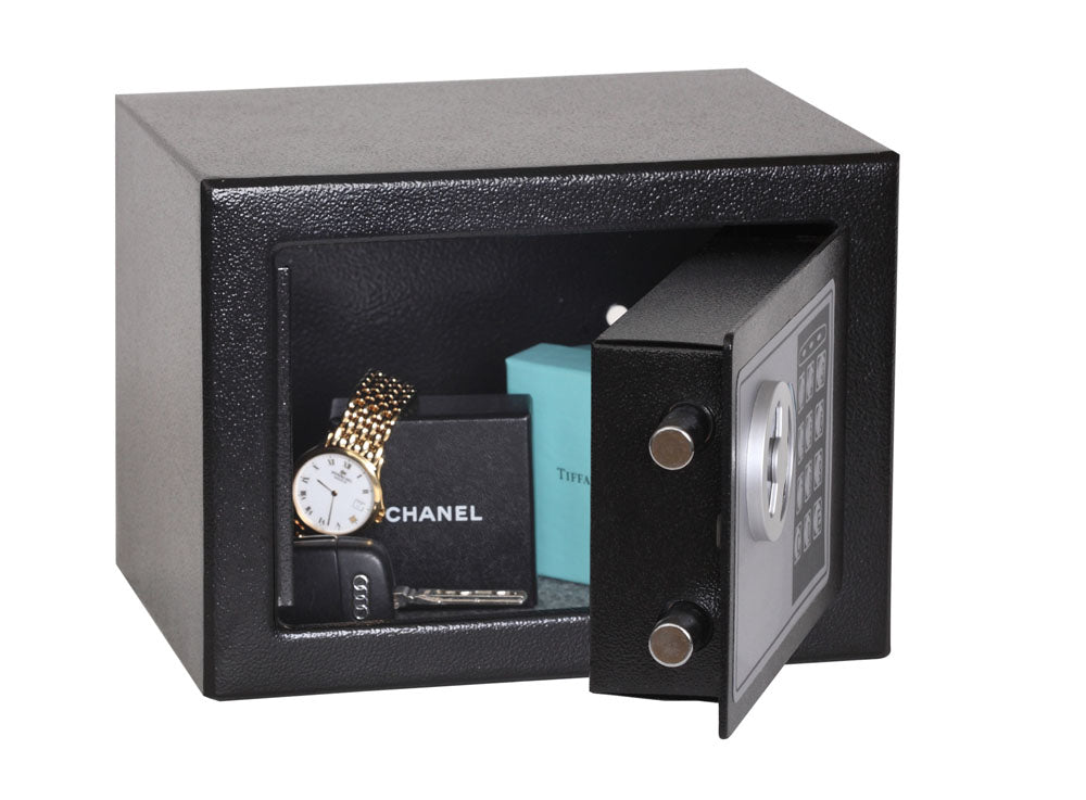 Phoenix Safe Co. Phoenix Tresor SS0721E – Elektronikschloss – 4 l – Boden-/Wandmontage – Schwarz