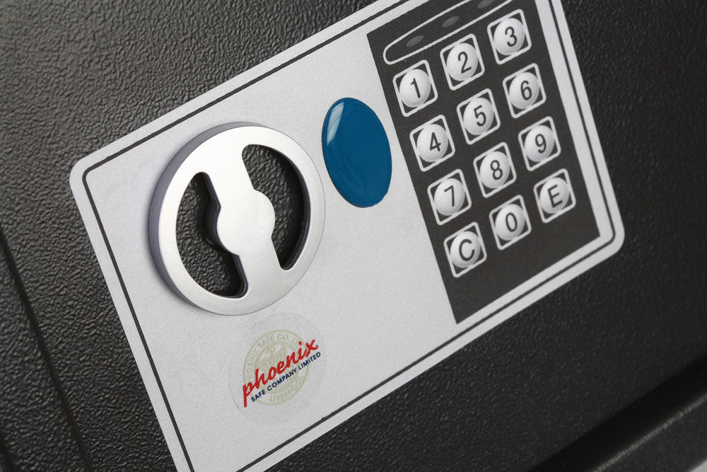 Phoenix Safe Co. Phoenix Tresor SS0721E – Elektronikschloss – 4 l – Boden-/Wandmontage – Schwarz