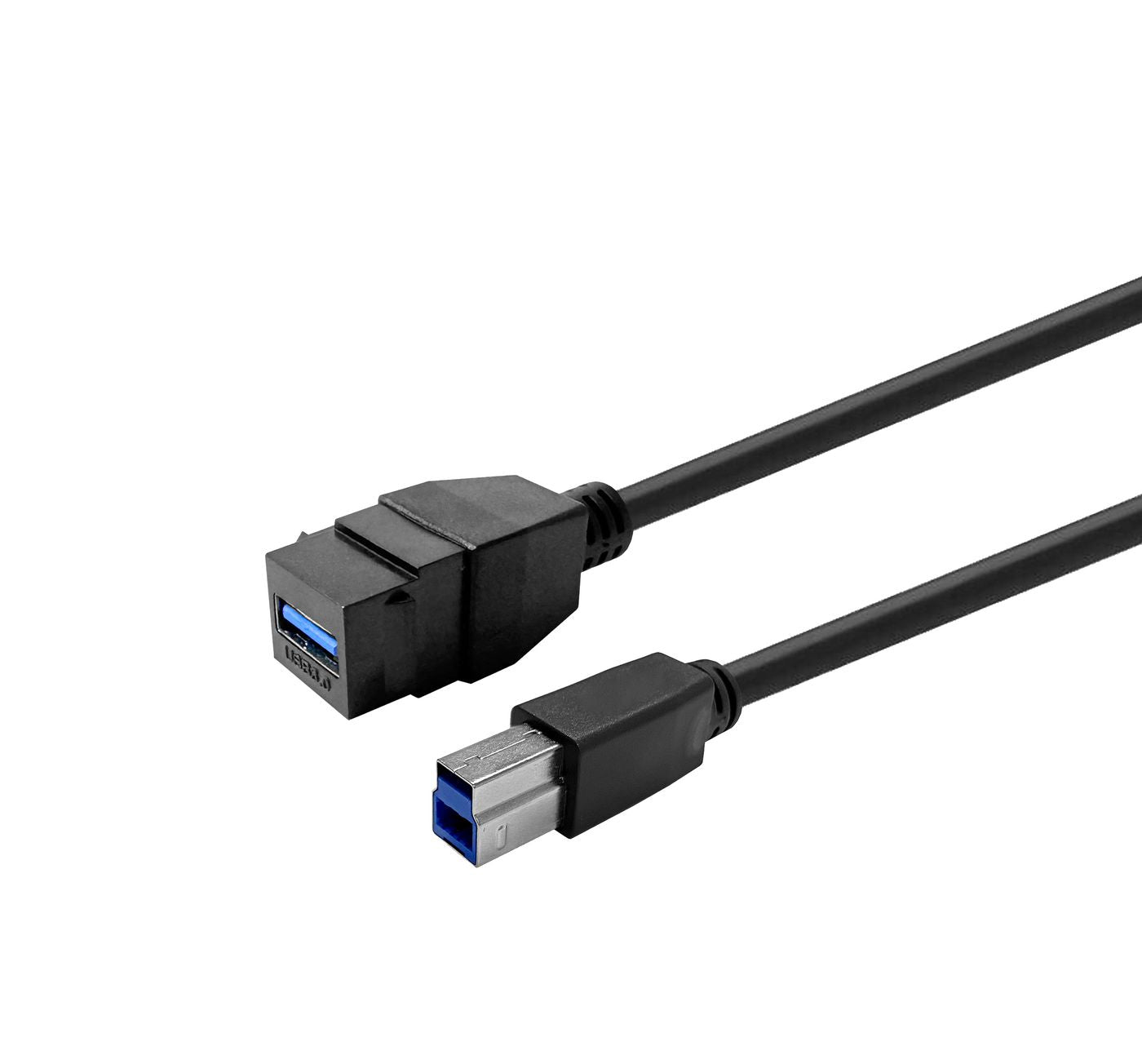 Vivolink PROKEYUSB3AFBM2B Keystone Adapter USB-A (Buchse) zu USB-B (Stecker) – USB 3.2 Gen 1 (5 Gbit/s)