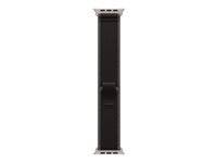 Apple Trail Loop S/M – Schwarz, Anthrazit, für Apple Watch