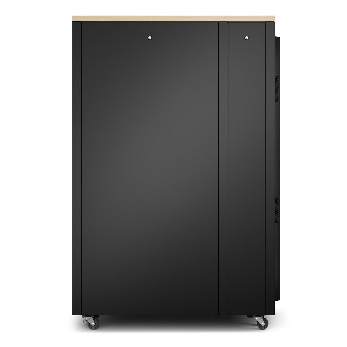 APC 19" Netzwerkschrank 32U, abschliessbar, 750 × 1130,4 × 1675 mm, Ahorn, Schwarz