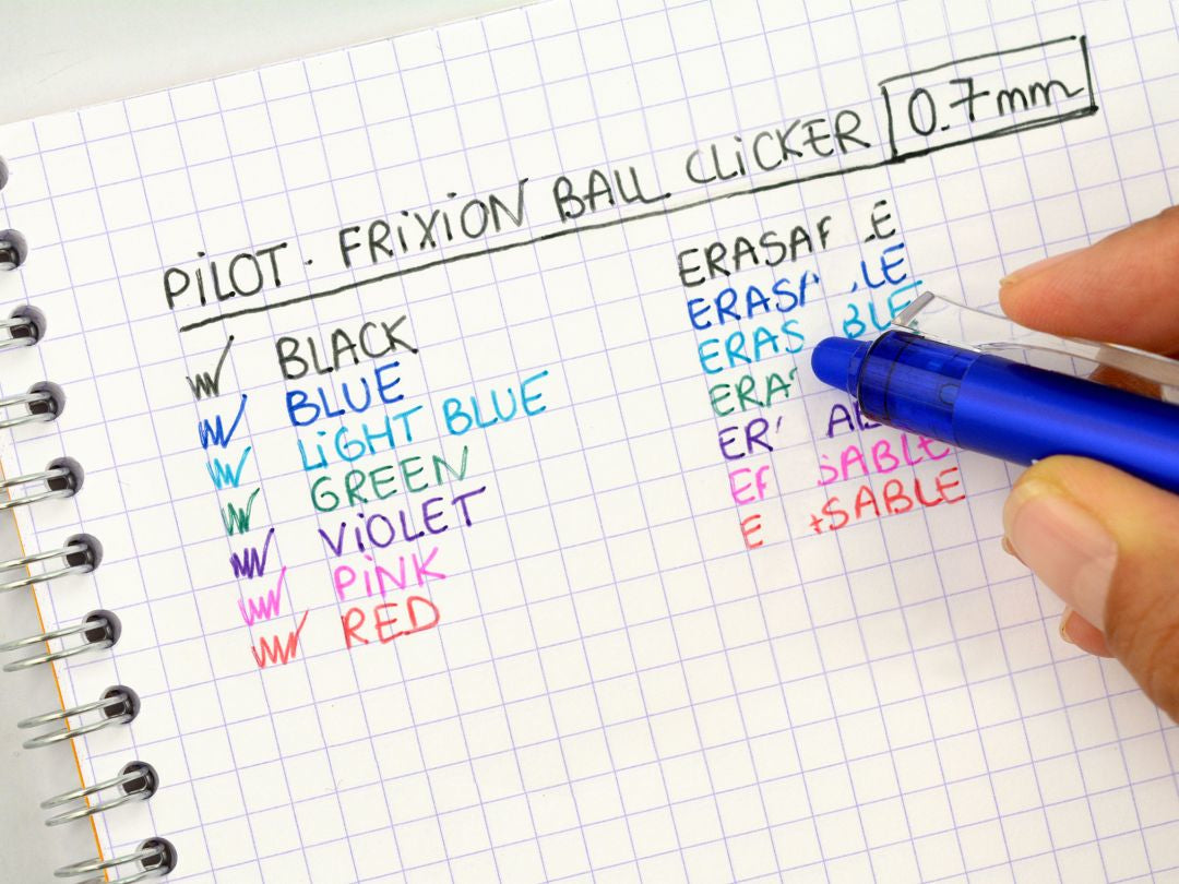 Pilot FriXion Ball Clicker – radierbarer Tintenroller, 0,7 mm, rot