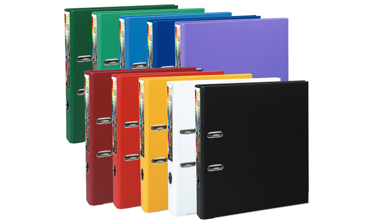 Exacompta Ringbuch – 2-Ring Ø 50 mm – für A4+ – Rückenbreite 5 cm – mehrfarbig – 10 Stk.