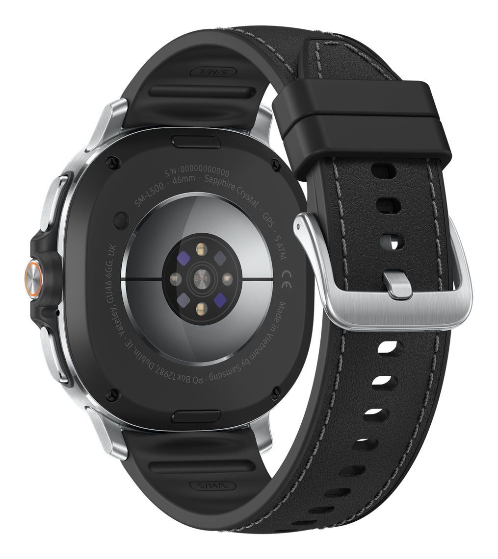 Samsung Galaxy Watch 8 Classic – Smartwatch – 46 mm, 1,3", GPS, Wi‑Fi, AMOLED, Silber
