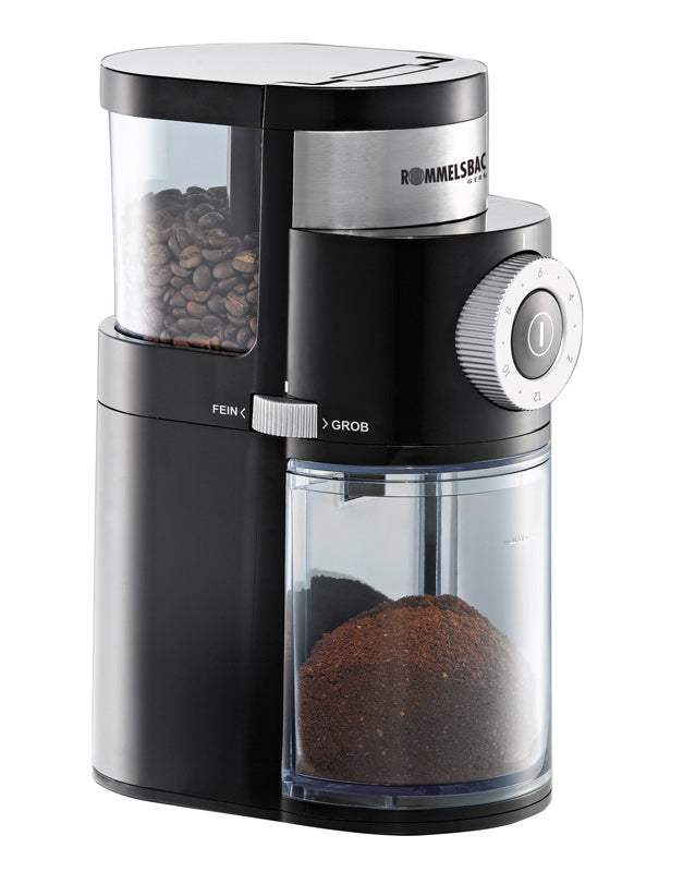 Rommelsbacher Kaffeemühle EKM 200 – 250 g, 110 W – schwarz