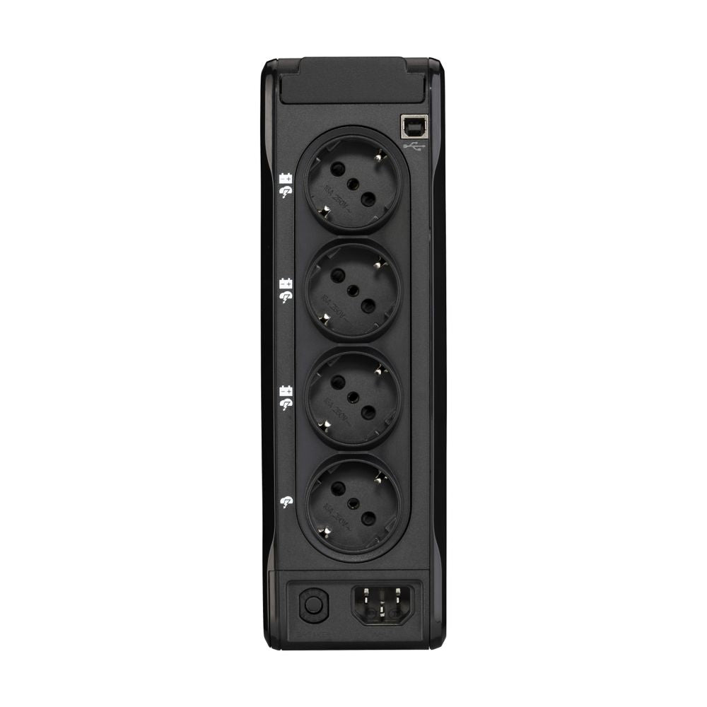 Eaton 3P Ellipse 900 USB FR USV 0,9 kVA/540 W Offline – Tower – Schutzkontakt DE×4 – Eingang IEC C14