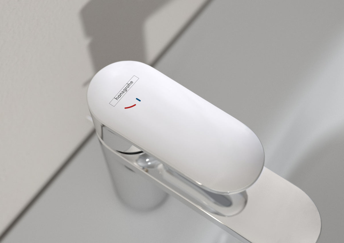 Hansgrohe Vernis Blend 100 CoolStart Unterputz-Badebatterie – 14,3 cm, Kunststoff, Einhebelmischer, Chrom