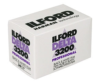 Ilford Delta 3200 135-36 Schwarzweiss-Negativfilm – ISO 3200, 36 Aufnahmen – 1er-Pack