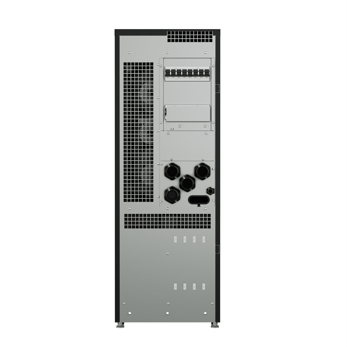 Eaton 93PS-8(10)-0-MBS – USV, Online-Doppelwandler, 8 kVA/8 kW, 3-phasig, Tower, 400 V, Blei-Säure, Schwarz