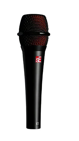 sE Electronics V7 Bühnenmikrofon – XLR, kabelgebunden, Superniere, 40–19'000 Hz, Schwarz