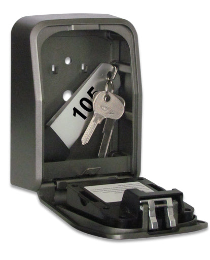 Rieffel Schlüsseldepot KSB-ELO XL, für bis zu 25 Schlüssel, Elektronikschloss (6-stellig), schwarz