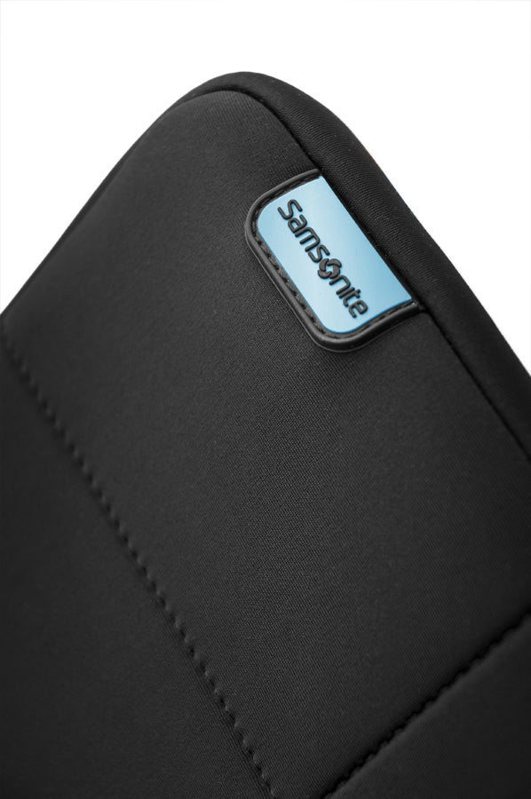 Samsonite Airglow Notebook-Schutzhülle – für Notebooks bis 13,3", 2,5 l, Neopren/Polyester, schwarz/blau