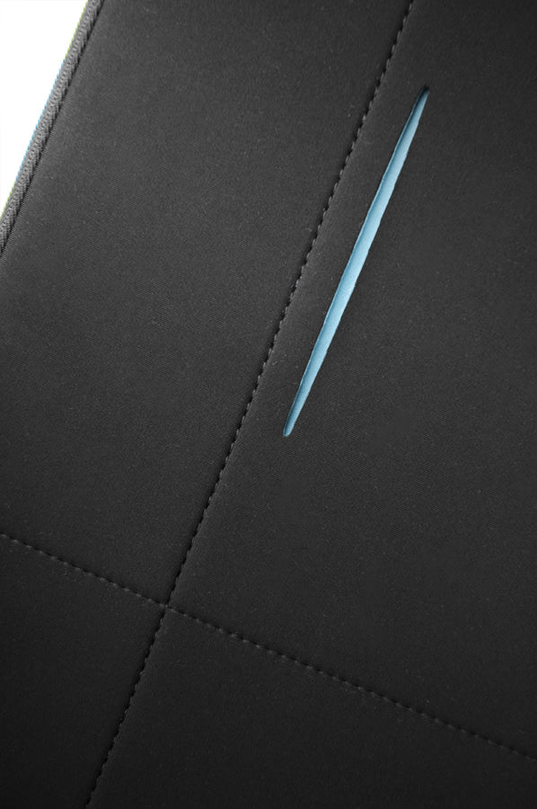 Samsonite Airglow Notebook-Schutzhülle – für Notebooks bis 13,3", 2,5 l, Neopren/Polyester, schwarz/blau