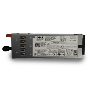 Dell Netzteil – 870 W – für PowerEdge R710, PowerEdge T610, PowerVault NX3000 und andere – Schwarz