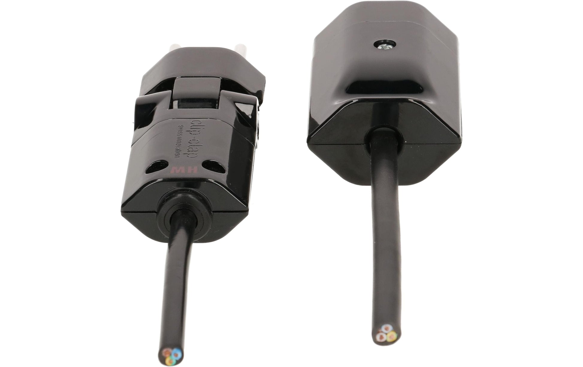 Max Hauri AG Max Hauri Verlängerungskabel – T12 (abgewinkelt) – T13 (gerade), 5 m, 3×1 mm², schwarz