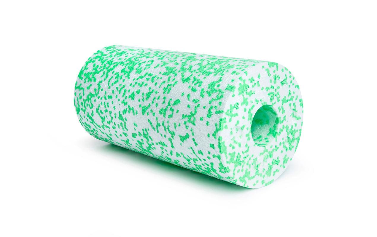 Blackroll Massagerolle Med – sehr weich, 30 × 15 cm – hellgrün/weiß