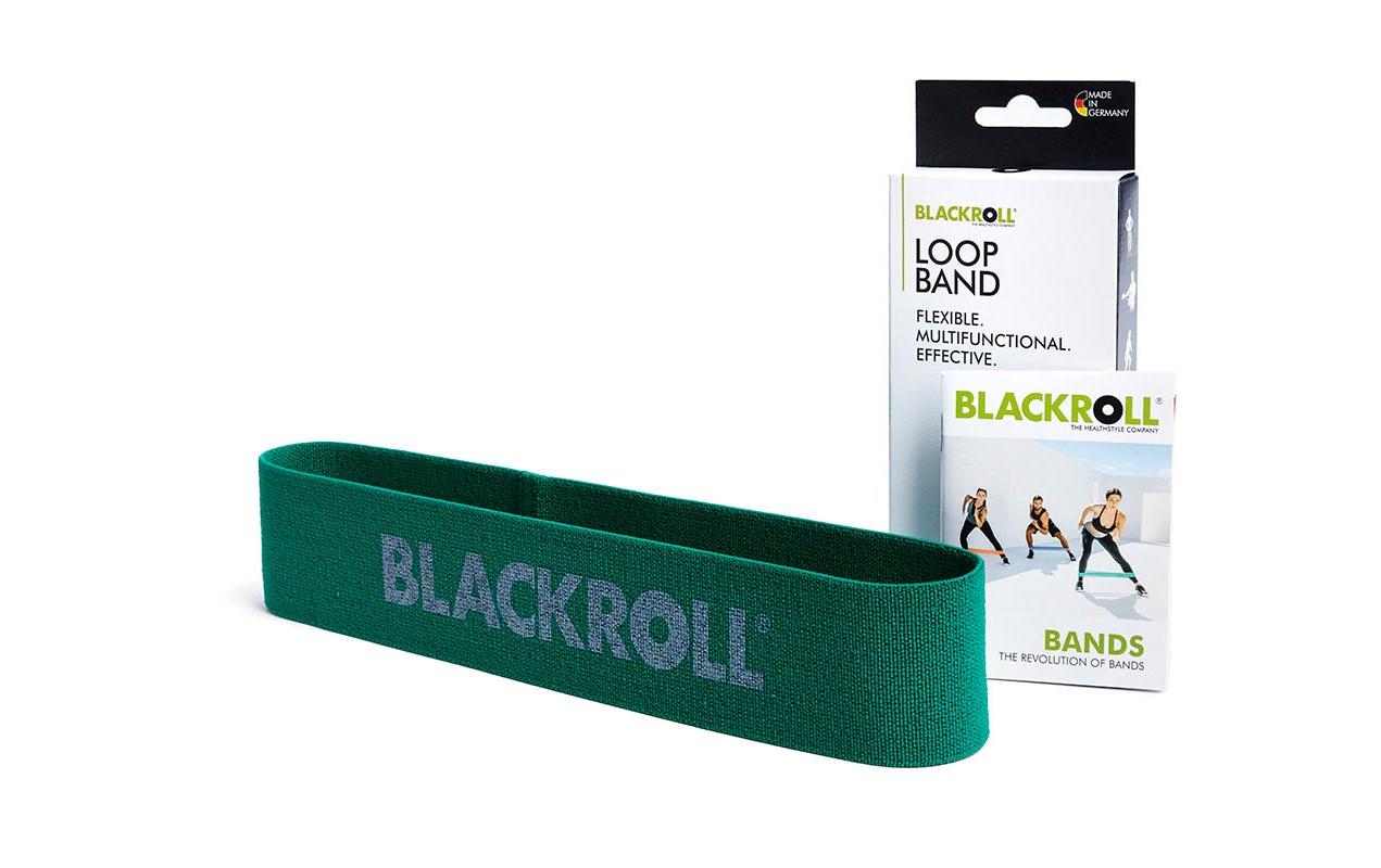 Blackroll Widerstandsband Loop Medium – 32 × 6 cm – Grün – Naturkautschuk/Polyester