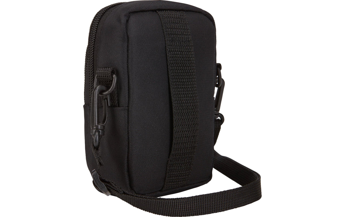 Case Logic DCB313K Kameratasche – Innenmasse 100 × 45 × 140 mm, Polyester – für Kompaktkameras – Schwarz
