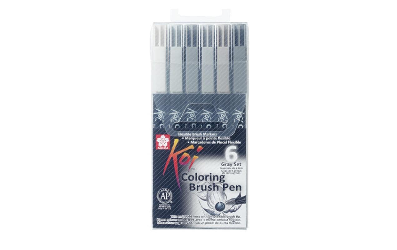Sakura Filzstifte Koi Colouring, 6 Farben