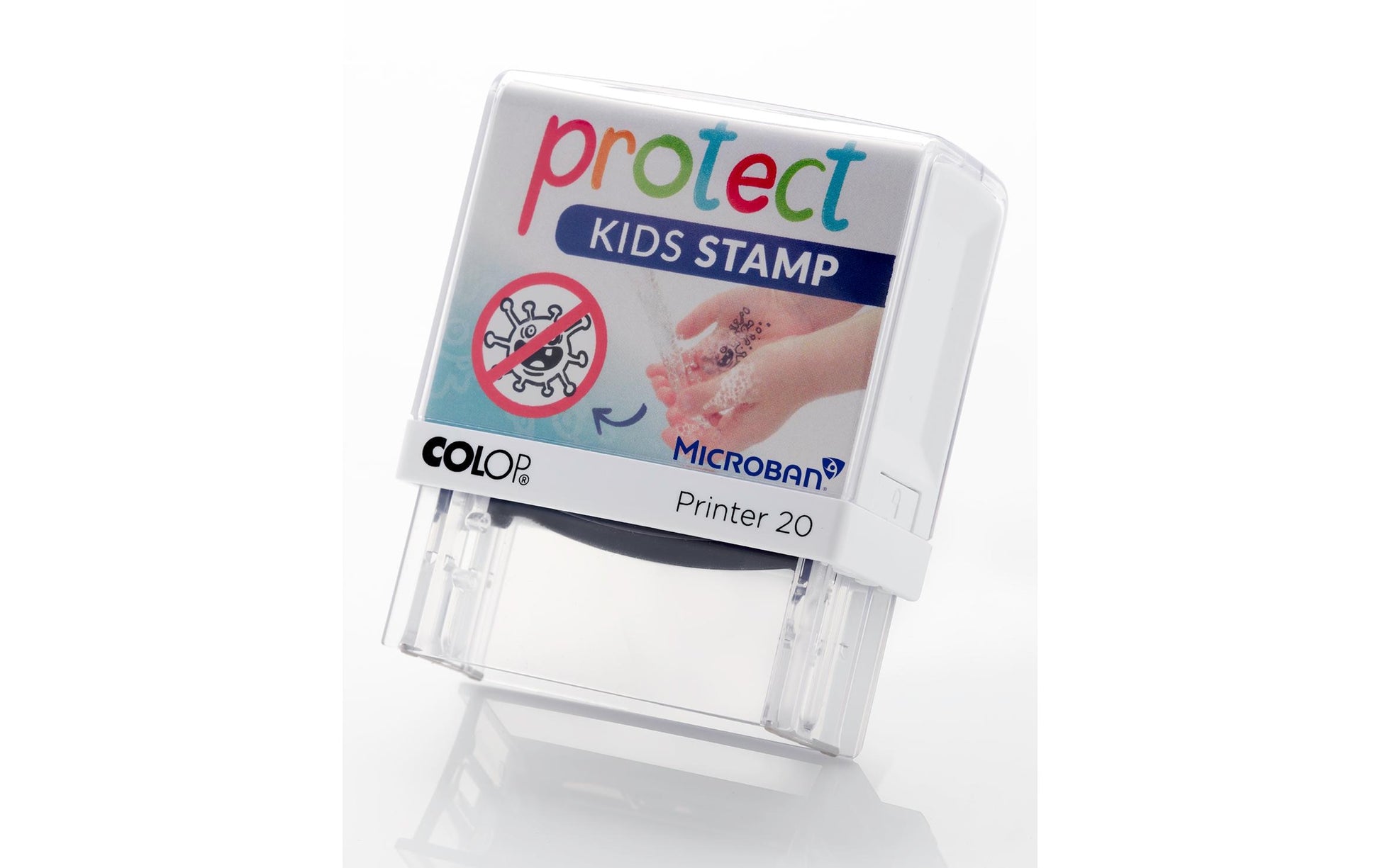 Colop Protect Kids – Motivstempel, Monster Design, schwarz