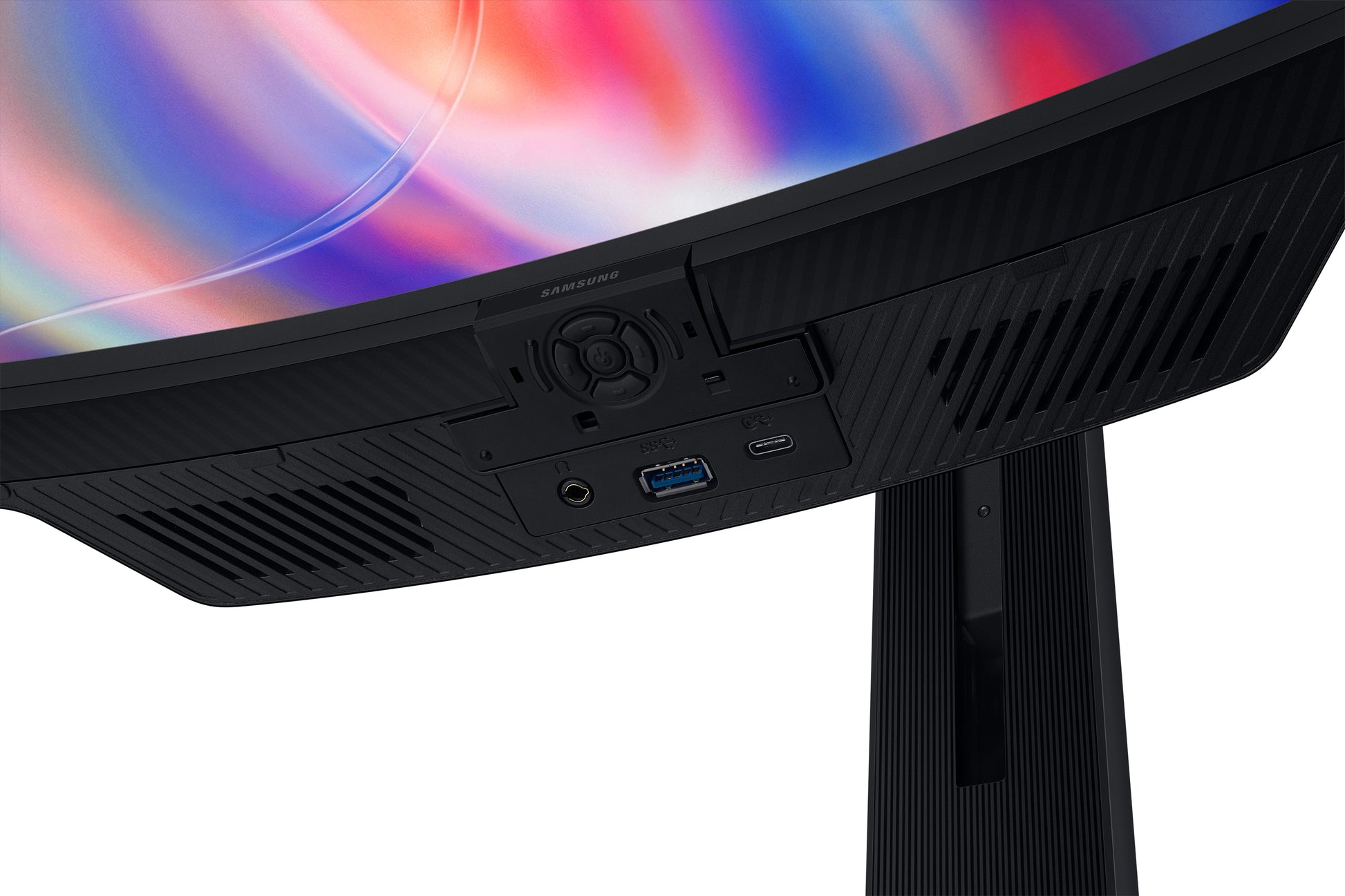 Samsung S85TH – 40" Gebogen 1000R, 5120 × 2160, VA, 144 Hz, USB-C 140 W, KVM, LAN, HDR10+