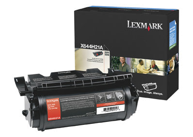Lexmark Toner – schwarz, 21000 Seiten