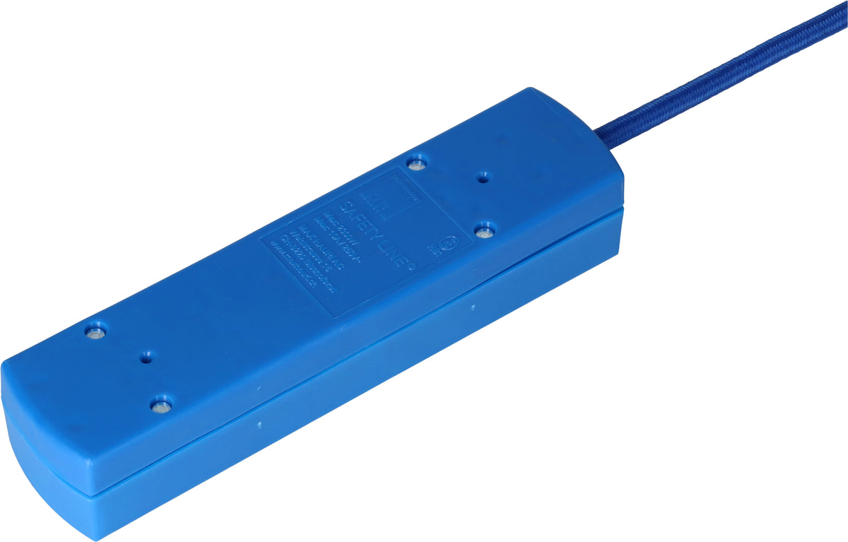 Max hauri split Max Hauri Steckdosenleiste, 5×T13, 2 m, mit Überstromschutz, Magnetbefestigung, Eingang T12, IP20 – Blau